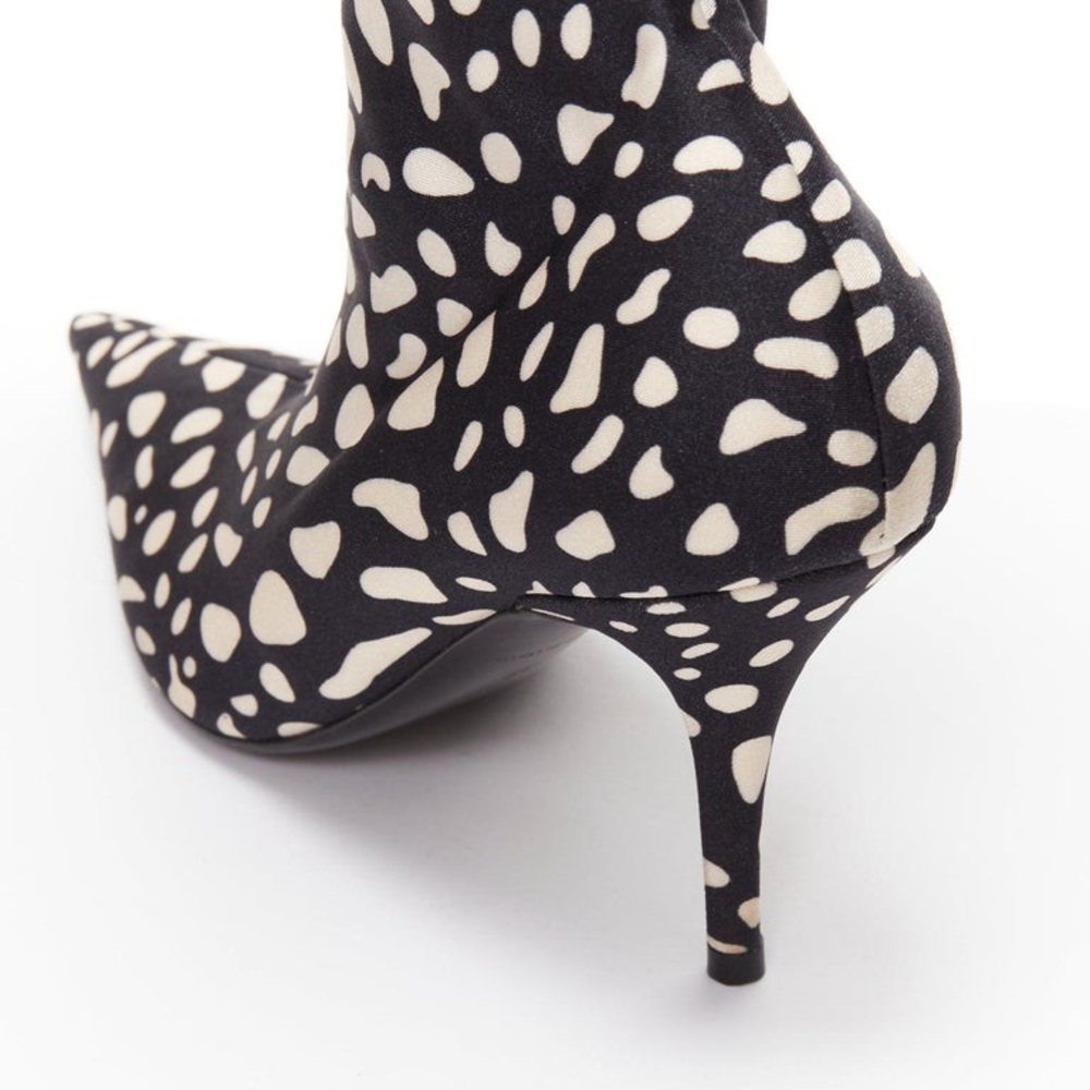 Balenciaga spotted heel boots